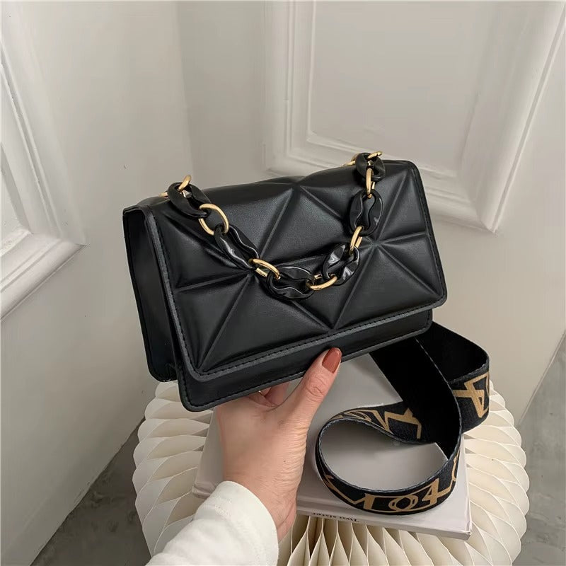 Crossbody Bag For Women Fashion Handbags Female Shoulder Bags - Black