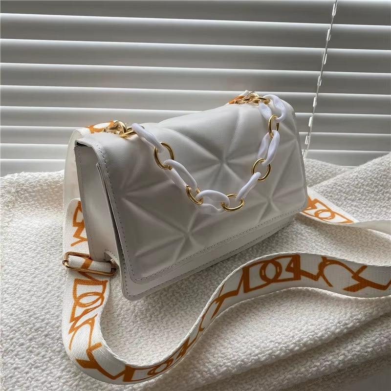 Crossbody Bag For Women Fashion Handbags Female Shoulder Bags - White