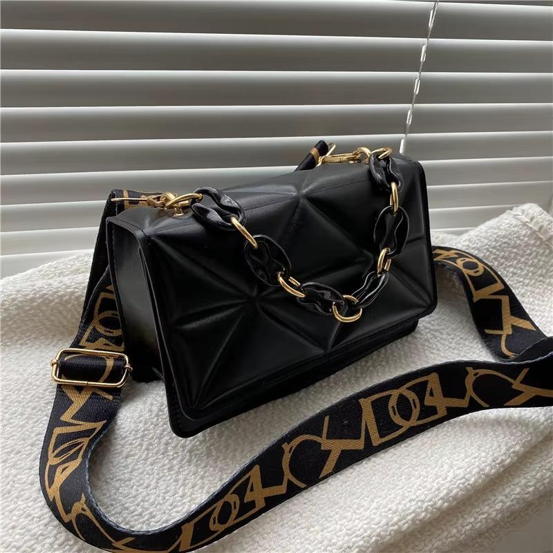 Crossbody Bag For Women Fashion Handbags Female Shoulder Bags - Black