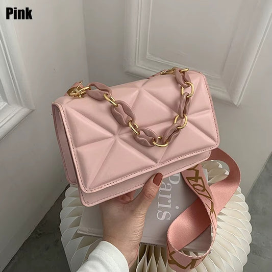 Crossbody Bag For Women Fashion Handbags Female Shoulder Bags - Pink