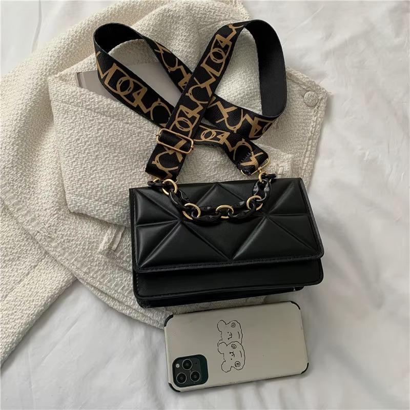 Crossbody Bag For Women Fashion Handbags Female Shoulder Bags - Black