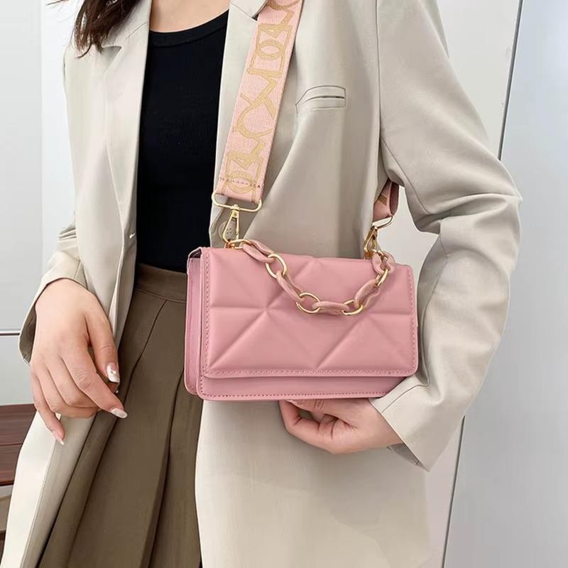 Crossbody Bag For Women Fashion Handbags Female Shoulder Bags - Pink