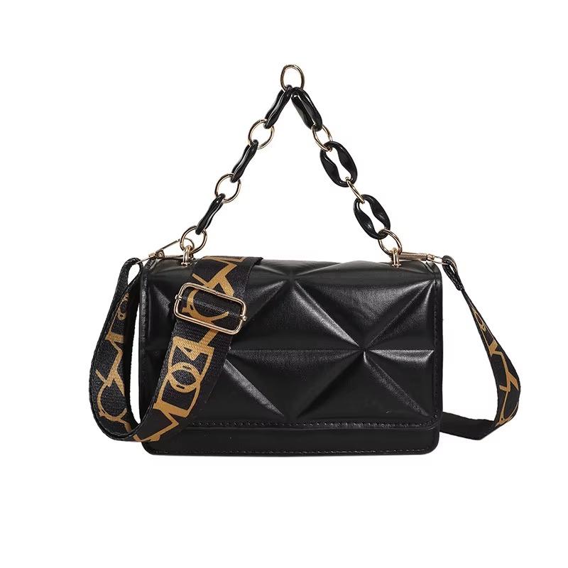 Crossbody Bag For Women Fashion Handbags Female Shoulder Bags - Black