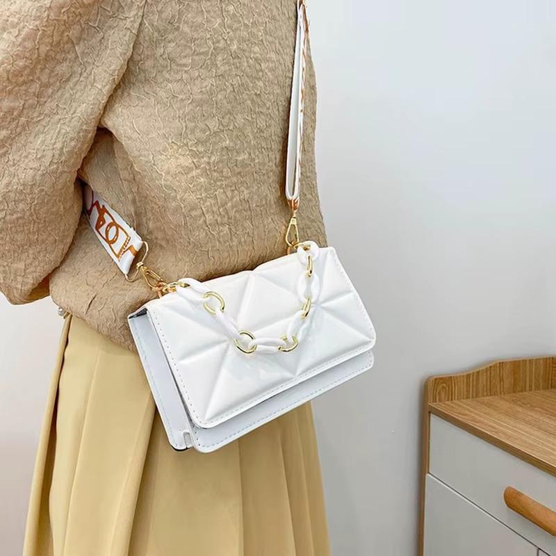 Crossbody Bag For Women Fashion Handbags Female Shoulder Bags - White